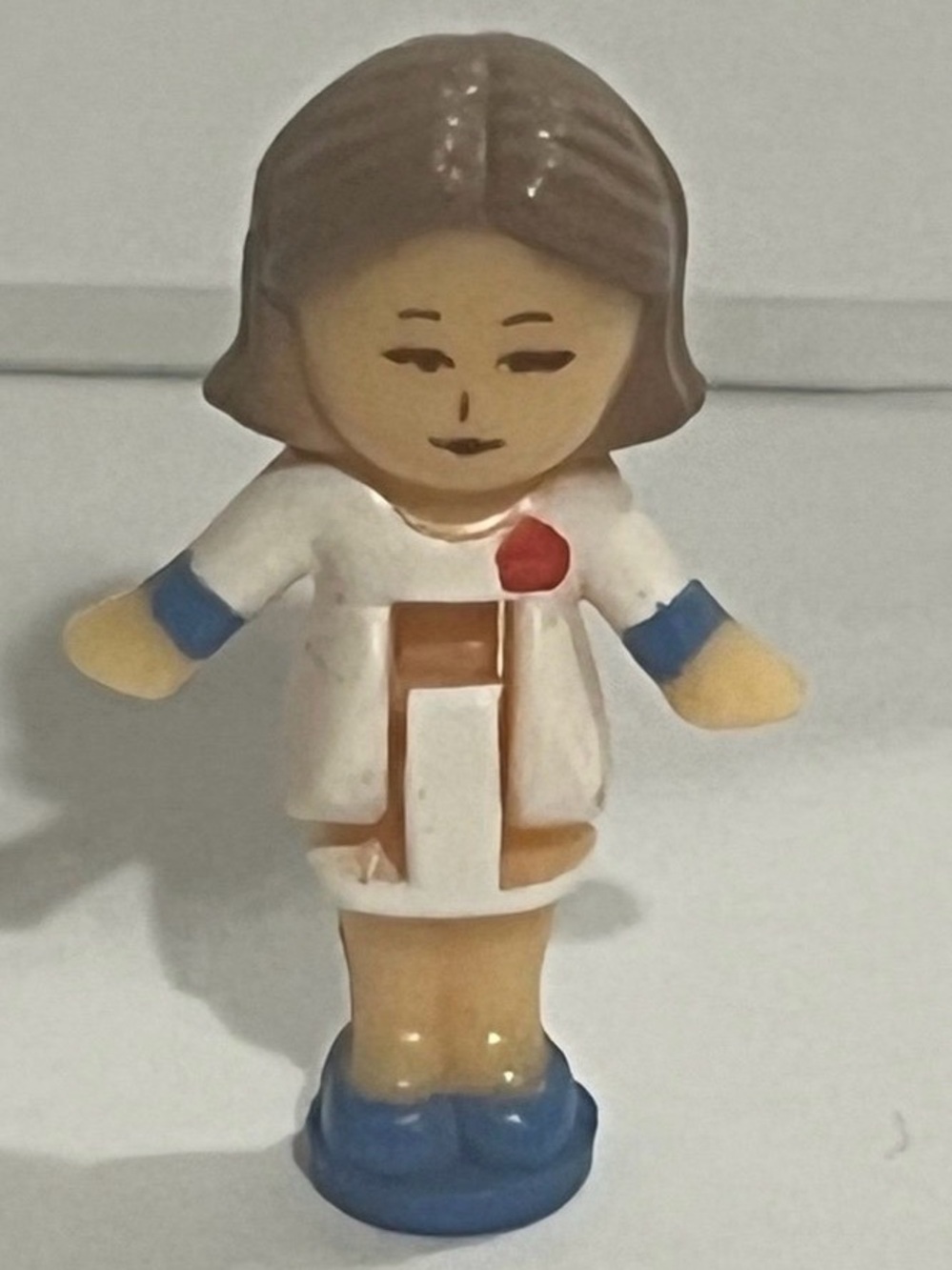 VINTAGE 1990 BLUEBIRD POLLY POCKET HAIR SALON REPLACEMENT PIXIE DOLL GIRL FIGURE